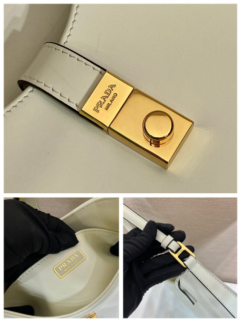 Beg Ketiak Prada Saiz：22*18.5*4.5cm
