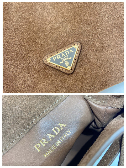Prada Beg bahu tunggal Saiz：17*20*3cm