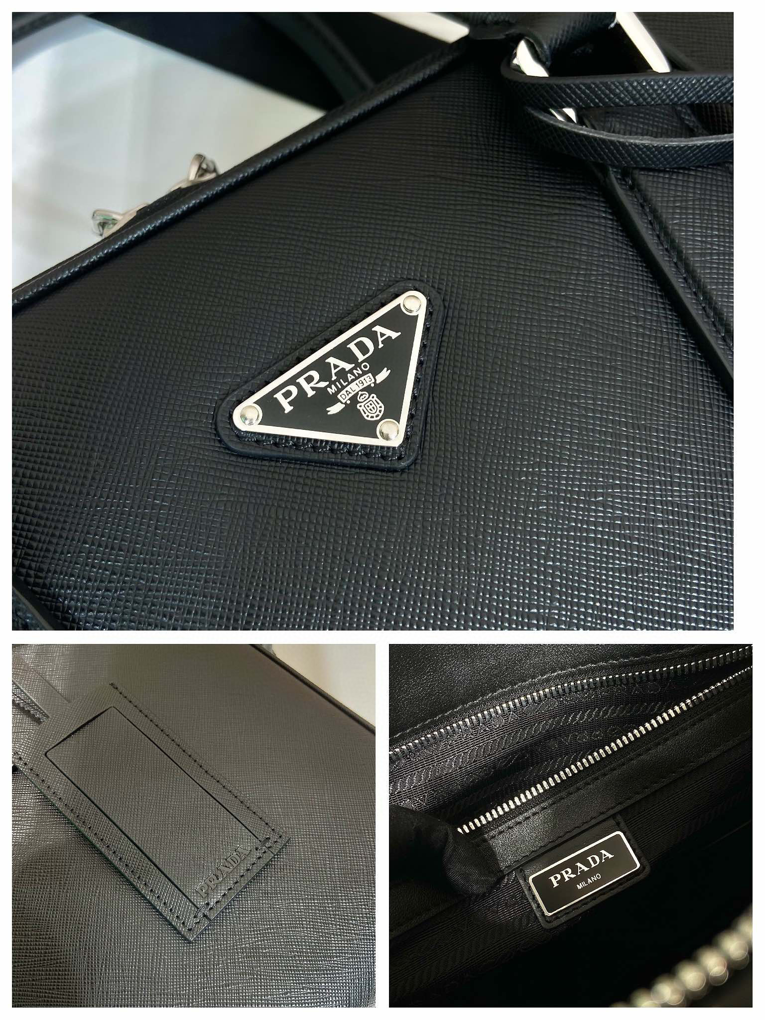 Prada 公文包 尺寸：38*28*6.5cm