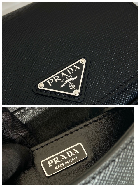 Prada 单肩包 尺寸：19*13*5cm