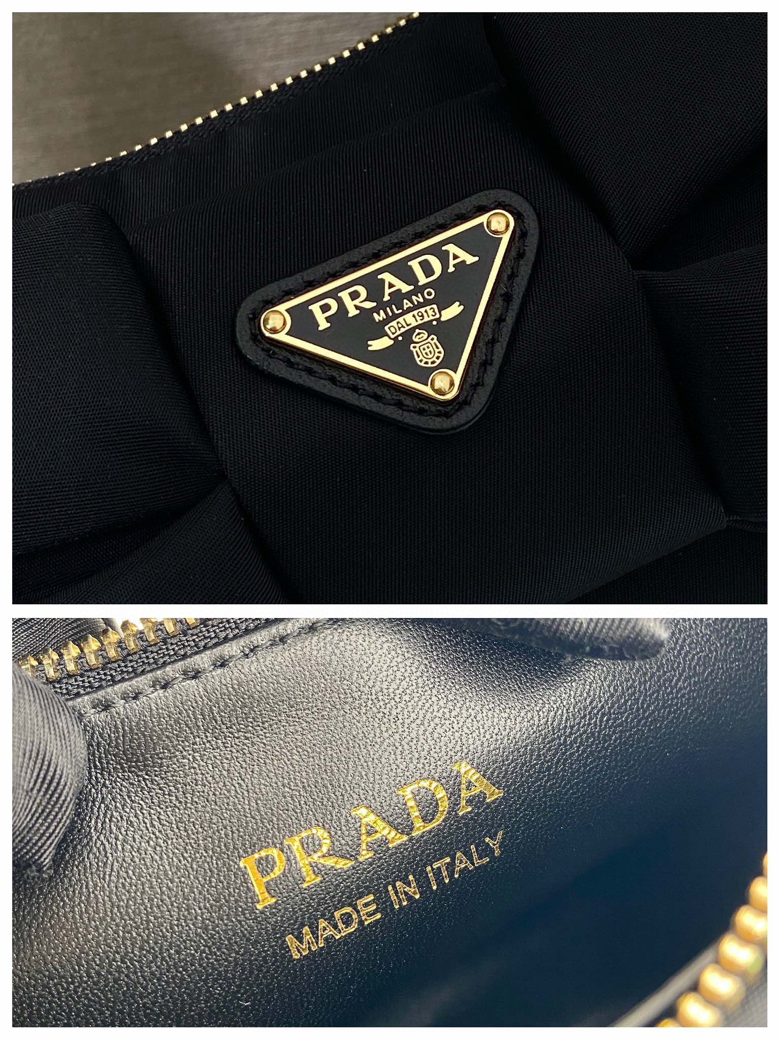 Prada 手袋尺寸：22*13*7cm