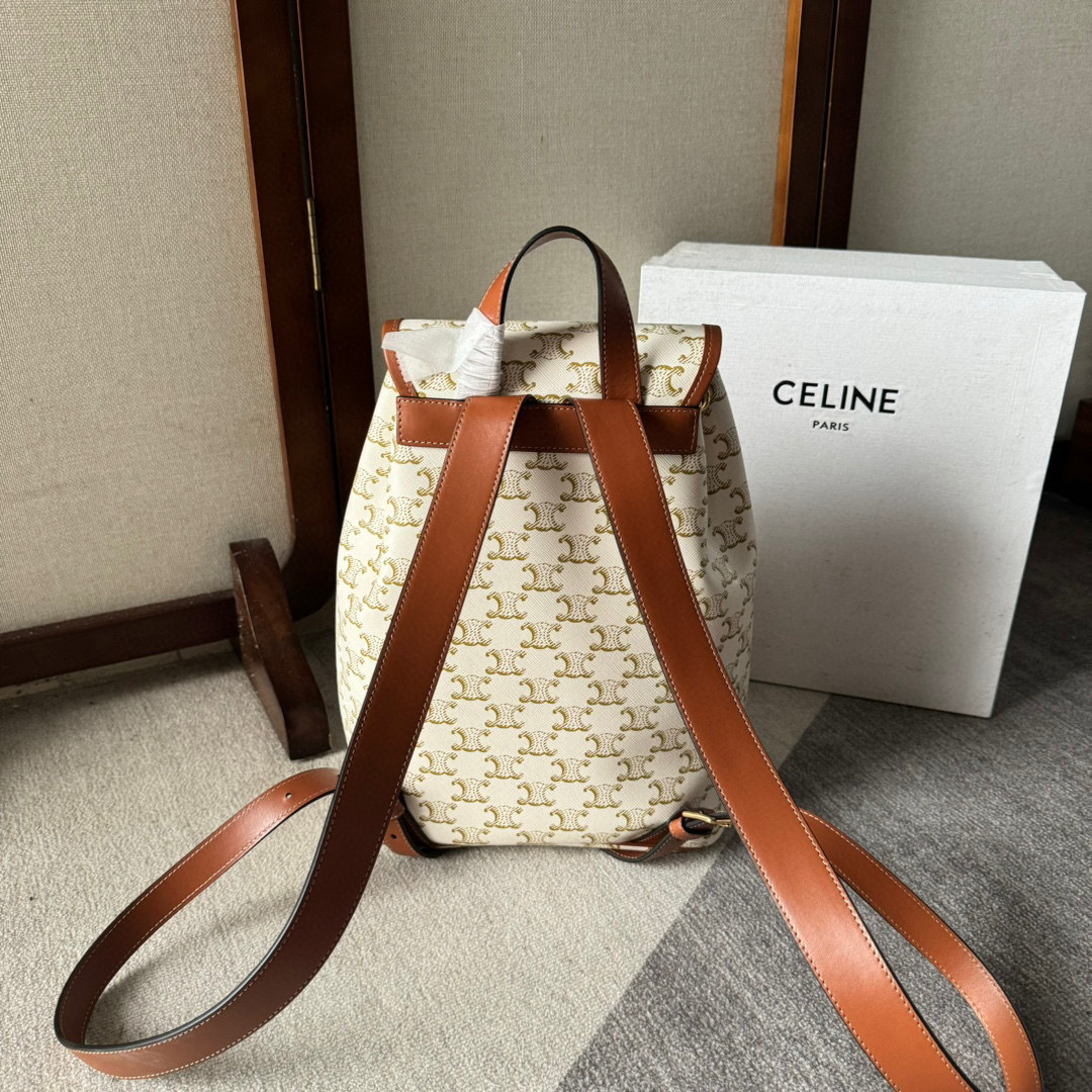 Celine双肩包尺寸：25*32.5*16cm