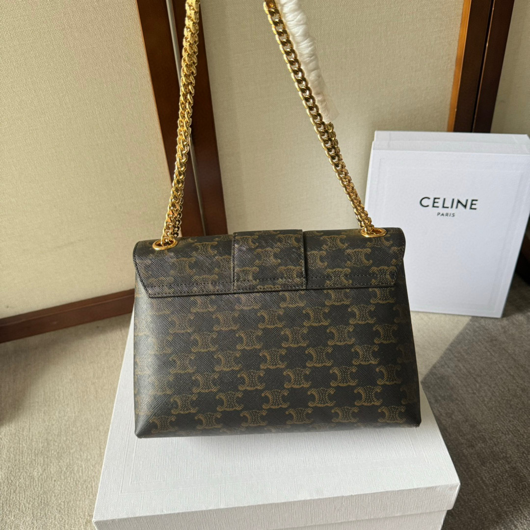 Borsa a tracolla singola Celine Dimensioni: 25*15*8cm