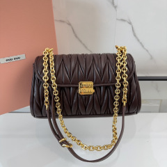 Borsa a tracolla singola Miumiu Dimensioni: 24*13*9cm