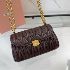 Borsa a tracolla singola Miumiu Dimensioni: 24*13*9cm