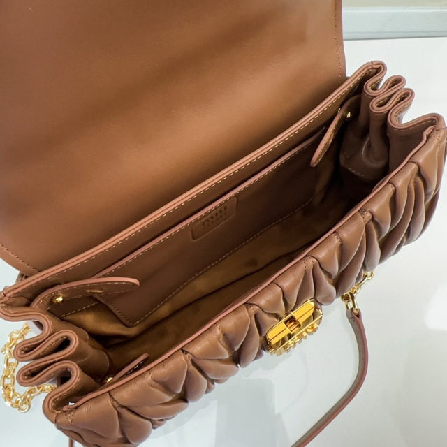 Borsa a tracolla singola Miumiu Dimensioni: 24*13*9cm