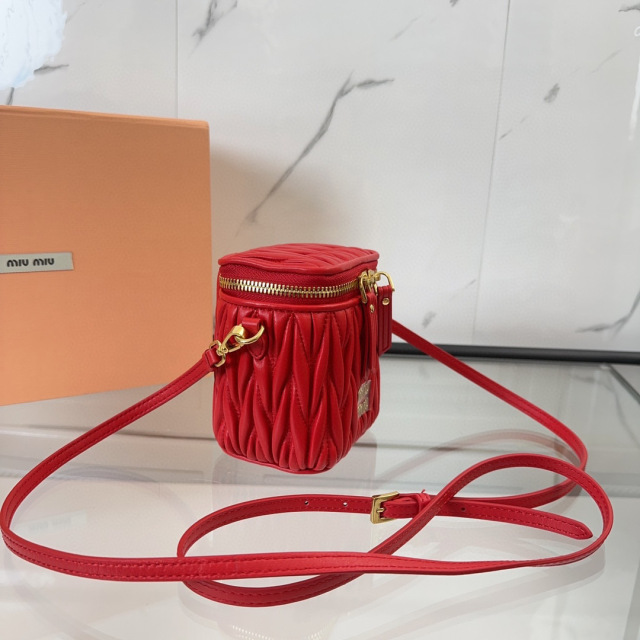Borsa cosmetica Miumiu Dimensioni: 10,5*9,5*7 cm
