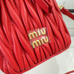 Borsa cosmetica Miumiu Dimensioni: 10,5*9,5*7 cm