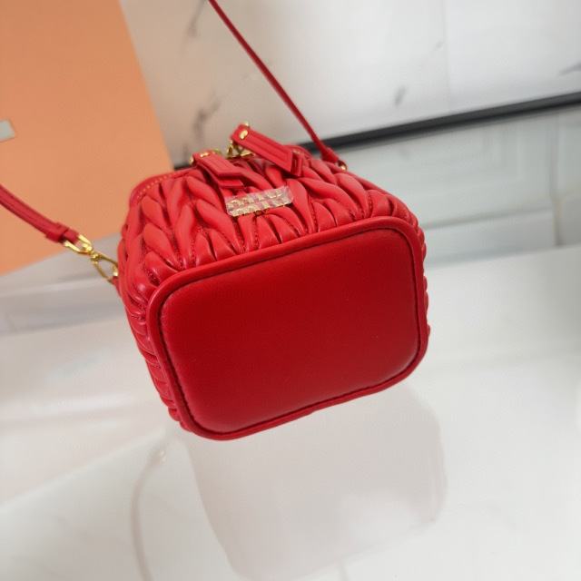 Borsa cosmetica Miumiu Dimensioni: 10,5*9,5*7 cm
