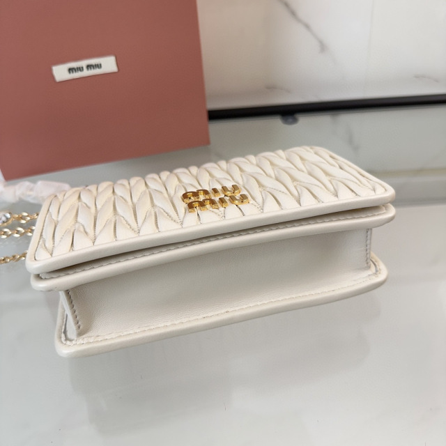 Miumiu 单肩包 尺寸：19*13*5cm