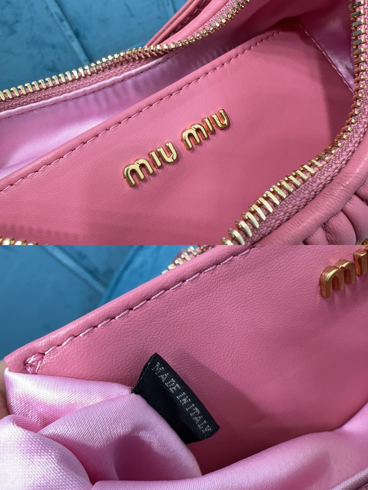 Borsa a tracolla singola Miumiu Dimensioni: 17*20*5cm