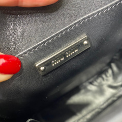 Borsa a tracolla singola Miumiu Dimensioni: 18*15*5cm