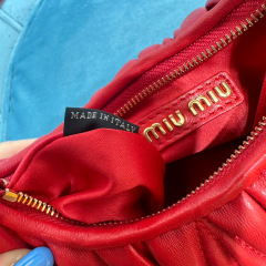 Borsa da ascella Miumiu Dimensioni: 18*10*6cm