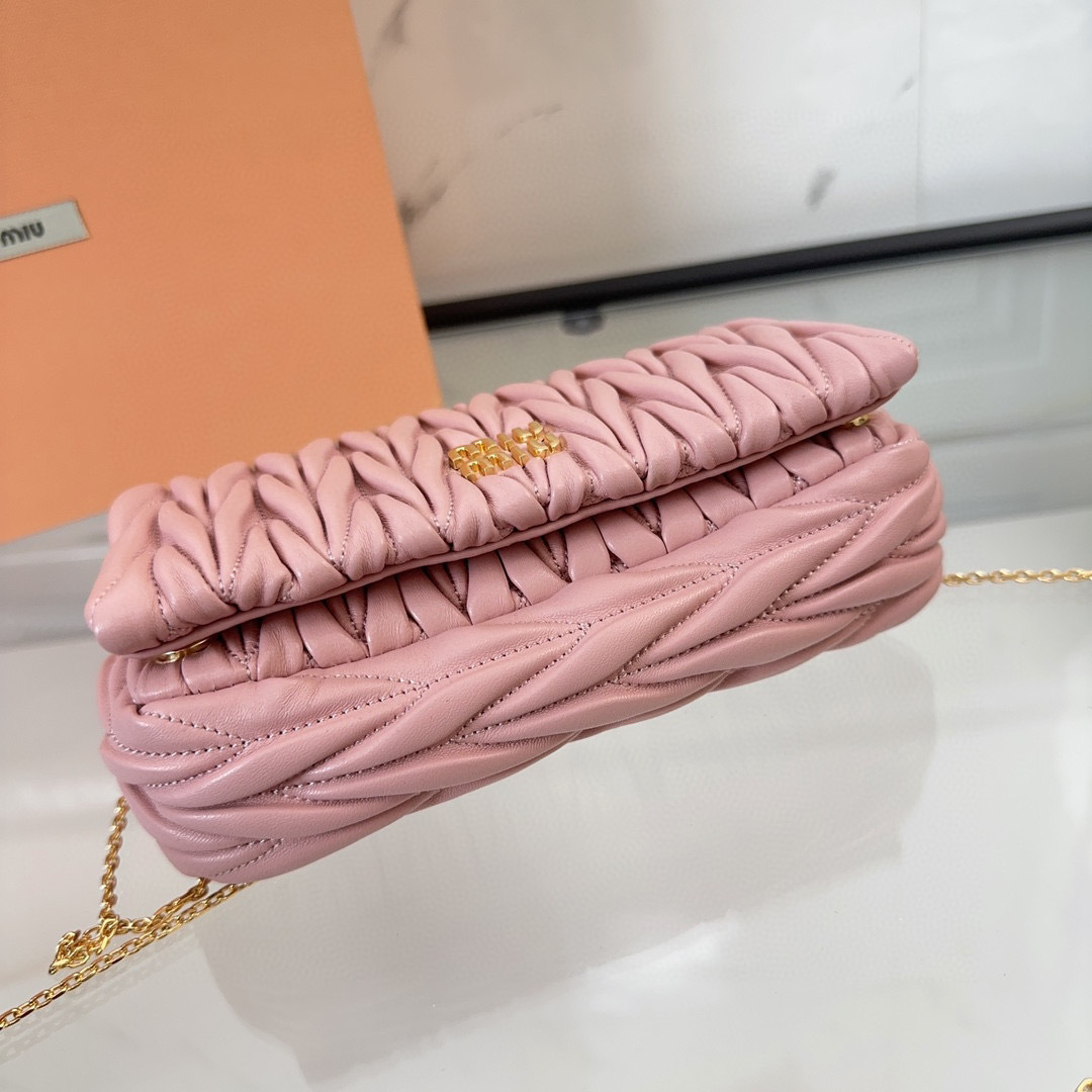 Borsa a tracolla singola Miumiu Dimensioni: 18*9.5*4cm
