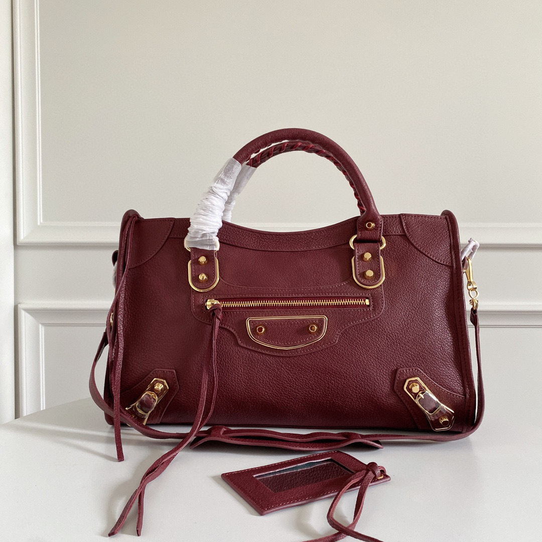 Saiz beg tangan Balenciaga：38*24*12cm