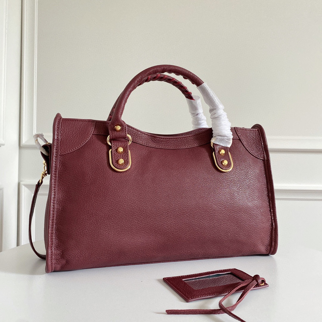 Saiz beg tangan Balenciaga：38*24*12cm