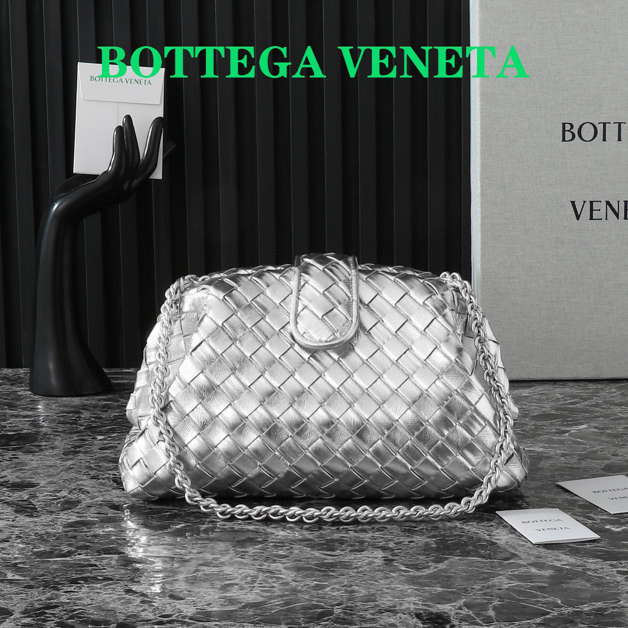 Botteca Veneta Beg bahu tunggal Saiz：31.5*16.5*11sm