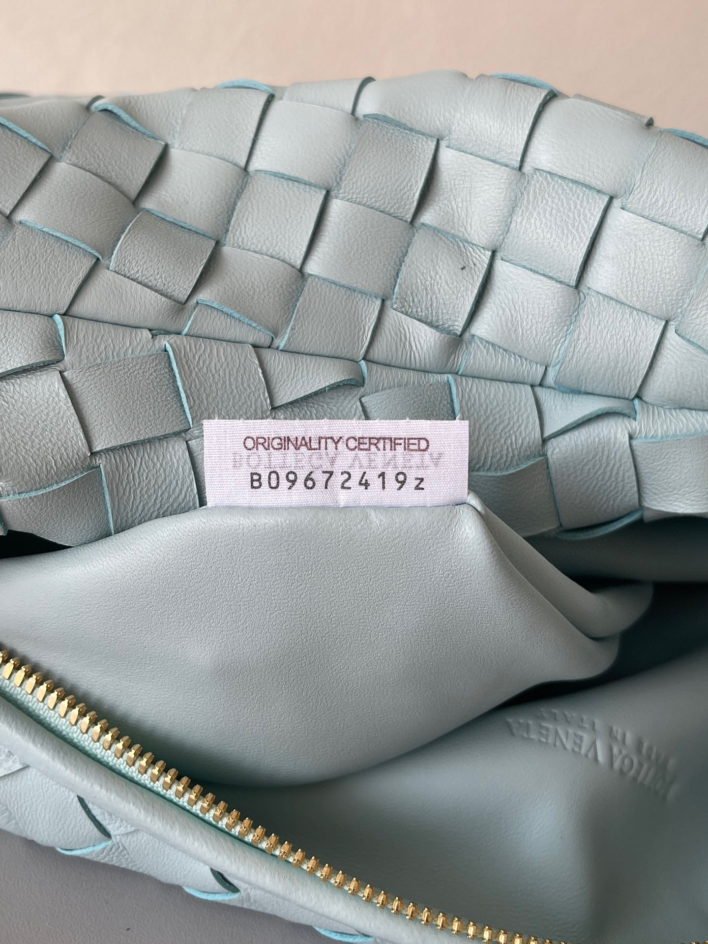 Borsa sottobraccio Botteca Veneta Dimensioni: 36*21*13 cm