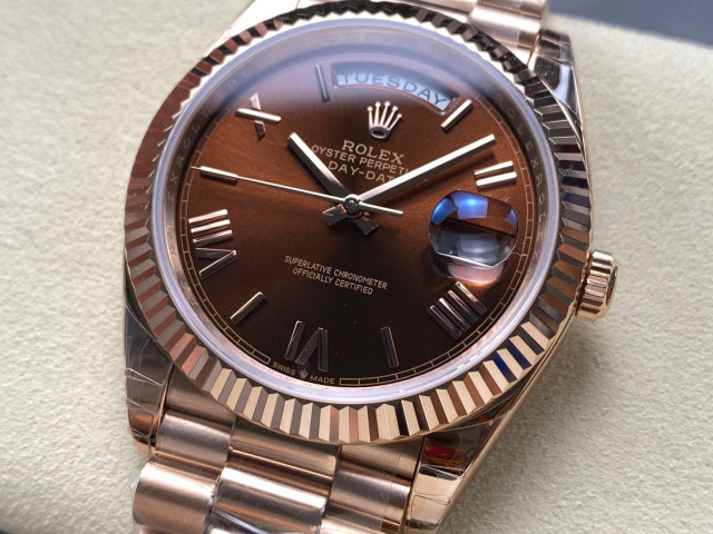 Rolex Fokus pada barangan kilang besar