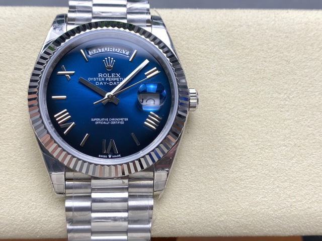 Rolex Fokus pada barangan kilang besar