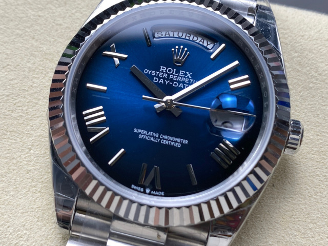 Rolex Fokus pada barangan kilang besar