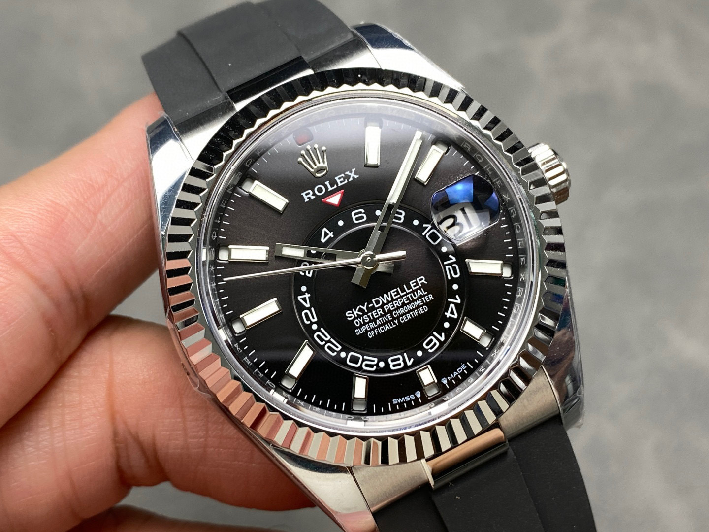 Rolex Fokus auf große Fabrikgüter