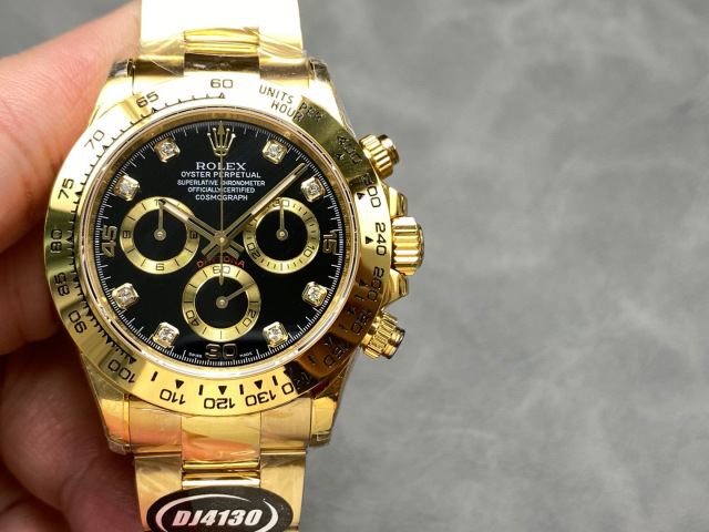 Rolex punta sui beni di grandi fabbriche