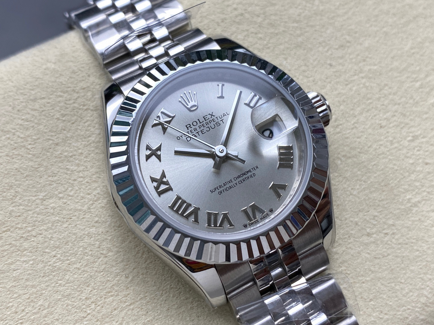Rolex Fokus pada barangan kilang besar