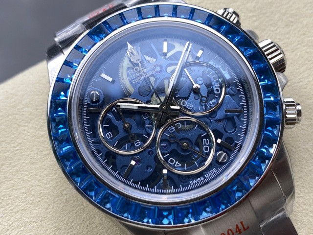 Rolex Fokus pada barangan kilang besar