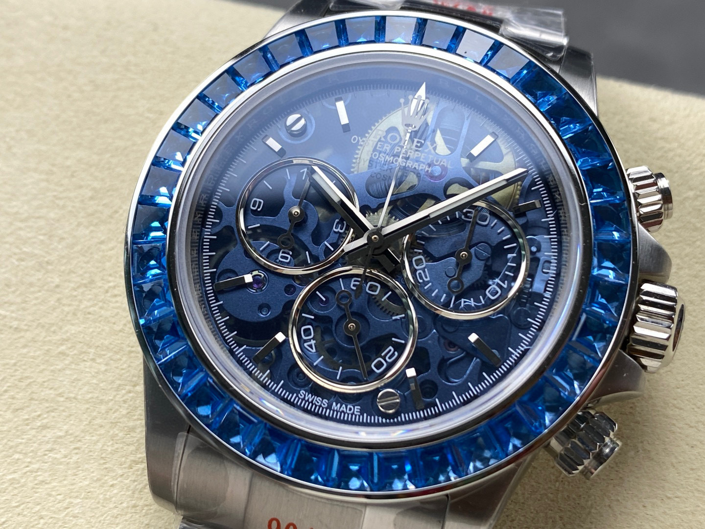 Rolex Fokus pada barangan kilang besar