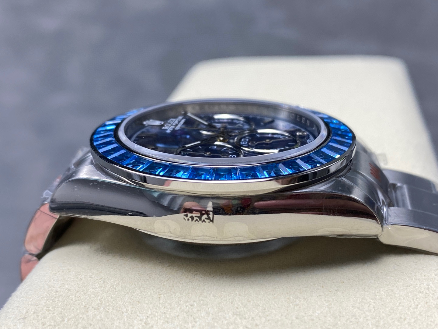 Rolex Fokus pada barangan kilang besar