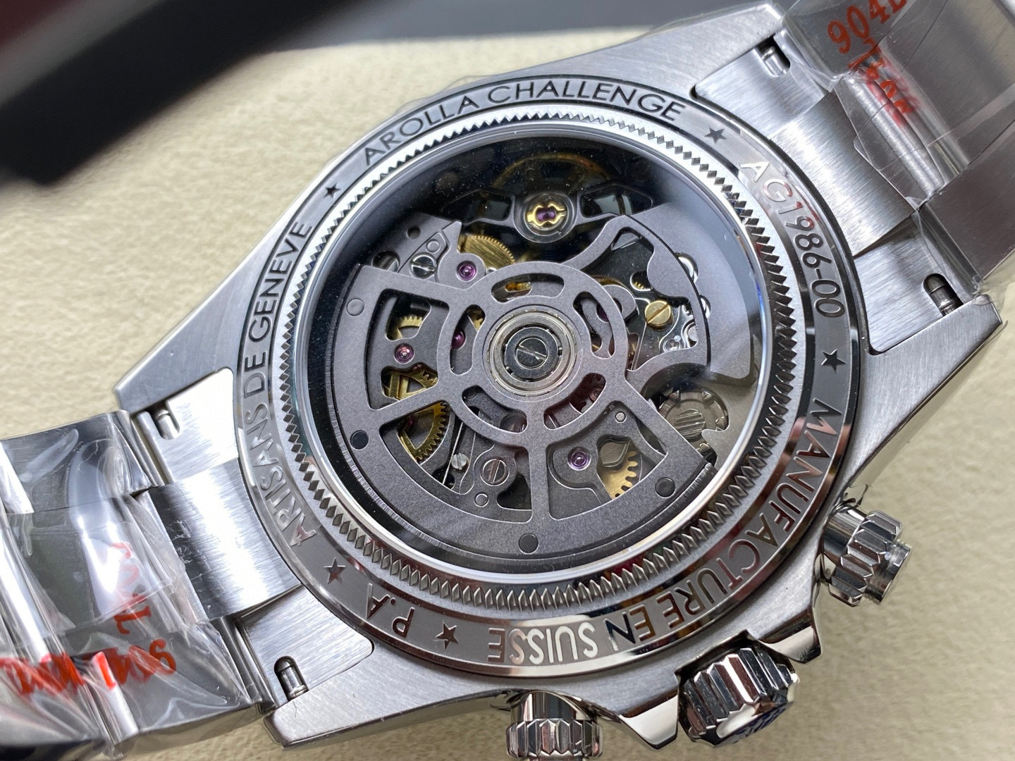 Rolex Fokus pada barangan kilang besar