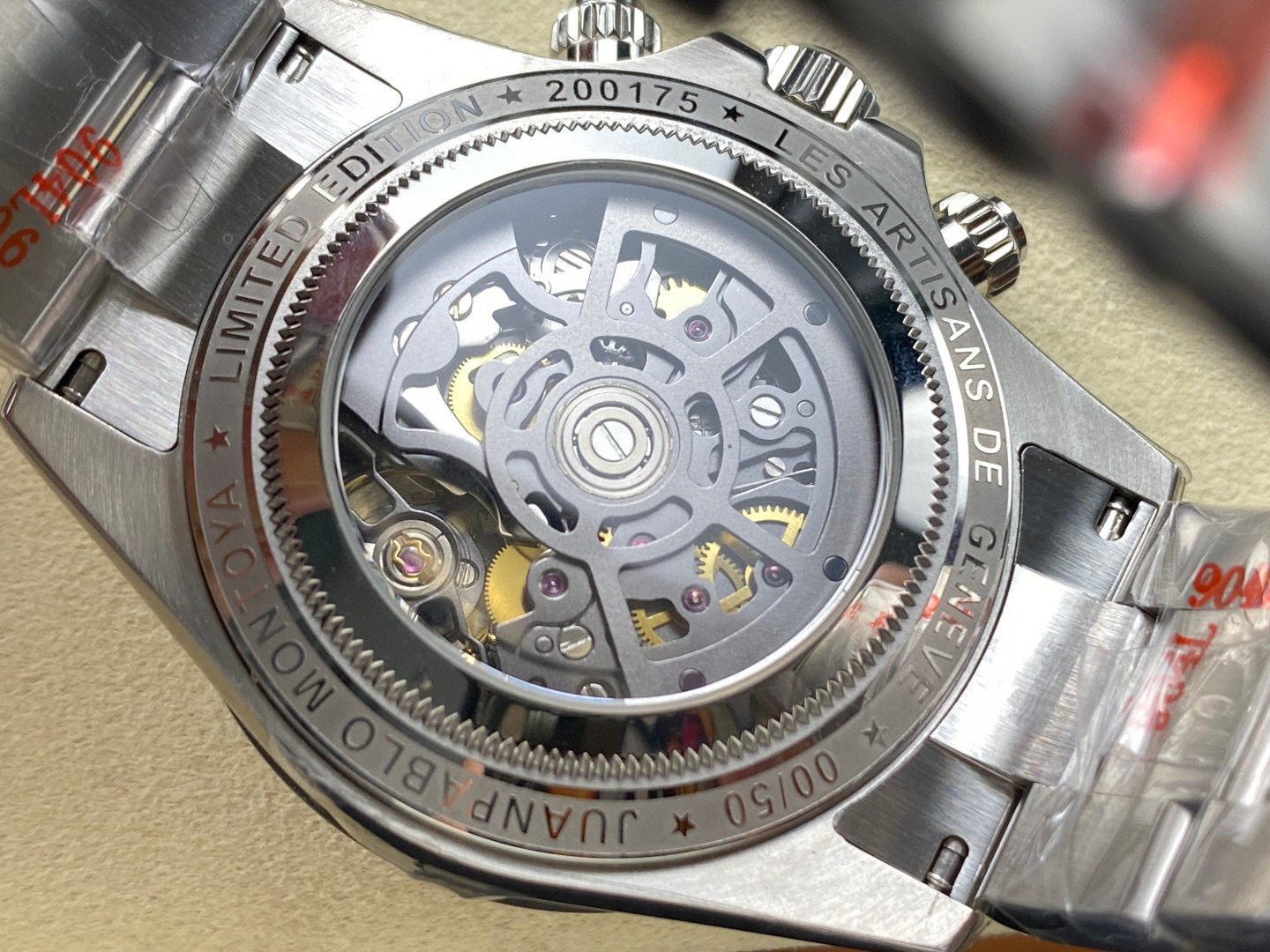 Rolex Fokus pada barangan kilang besar