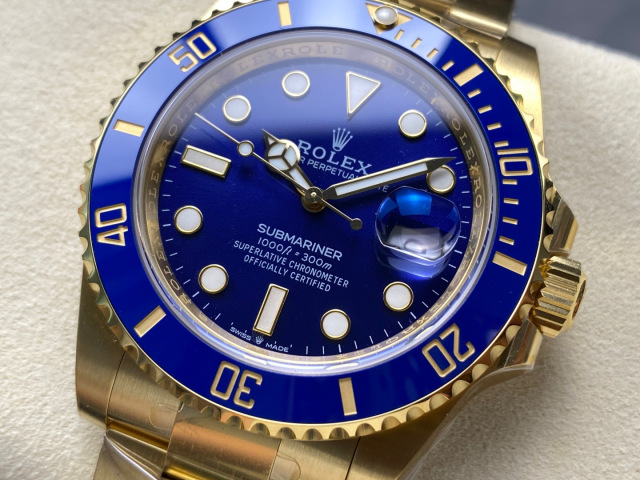 Rolex Fokus pada barangan kilang besar