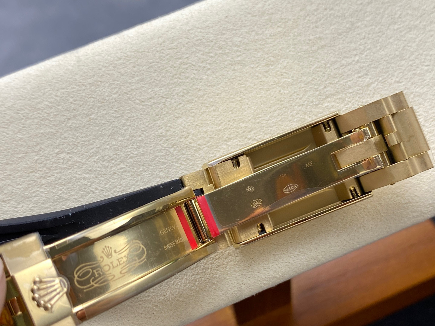 Rolex Fokus pada barangan kilang besar