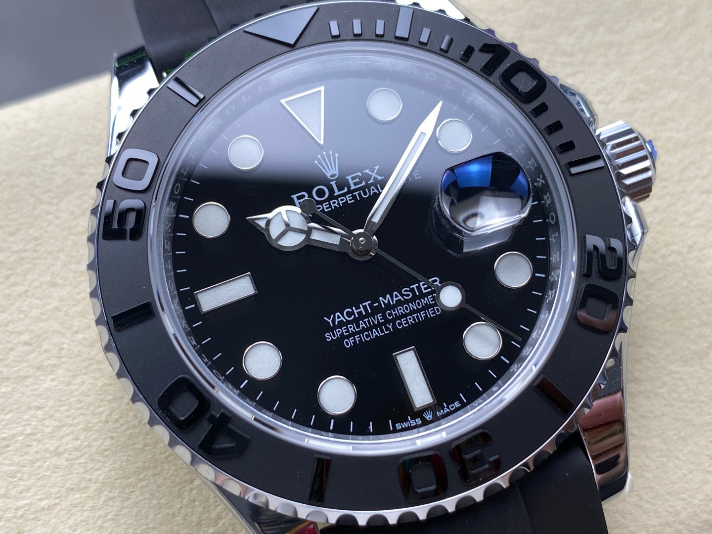 Rolex Fokus pada barangan kilang besar