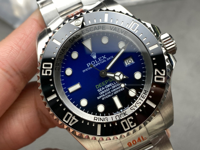 Rolex Fokus pada barangan kilang besar