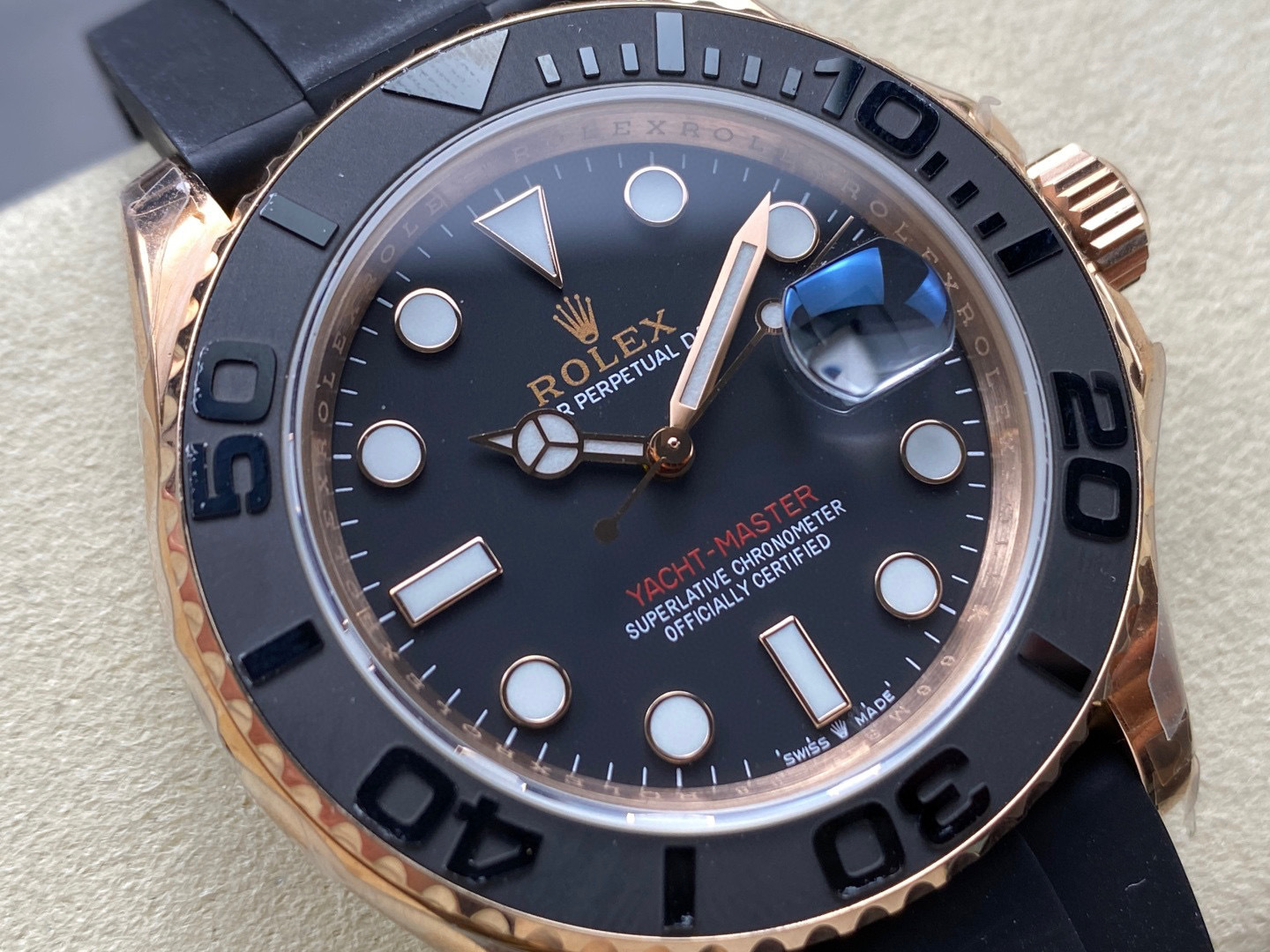 Rolex Fokus pada barangan kilang besar