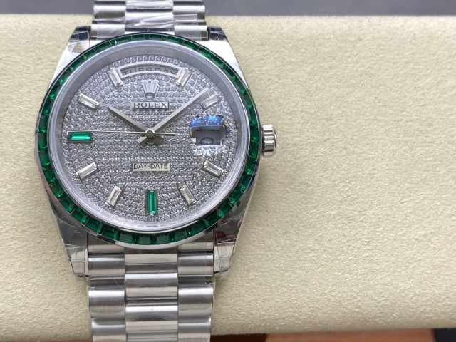 Rolex Fokus pada barangan kilang besar