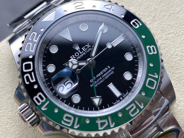 Rolex Fokus pada barangan kilang besar