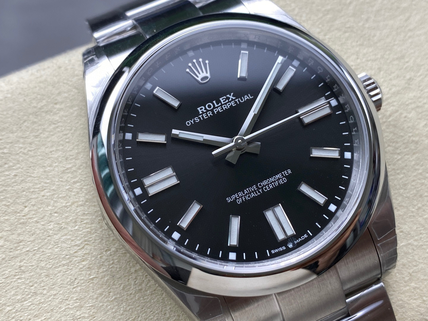 Rolex Fokus pada barangan kilang besar