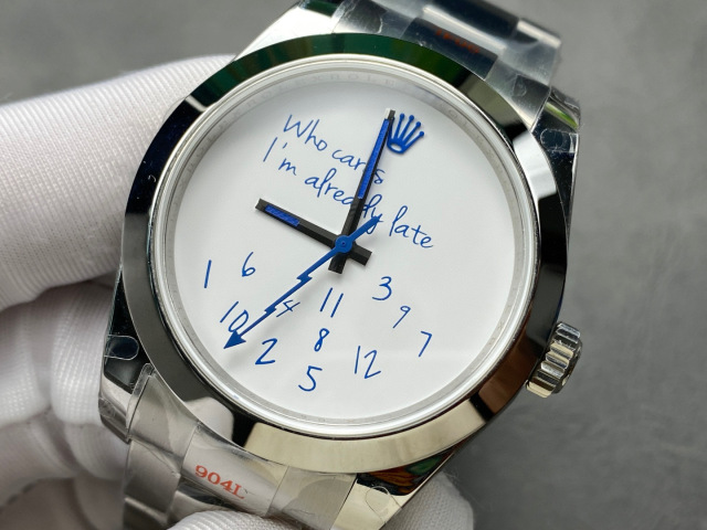 Rolex Fokus pada barangan kilang besar