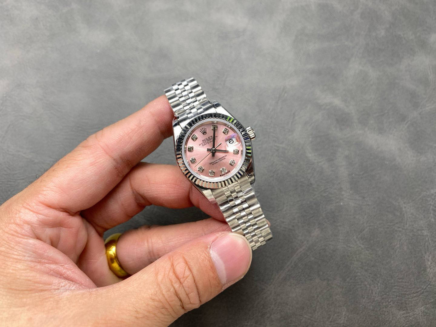 Rolex Fokus pada barangan kilang besar