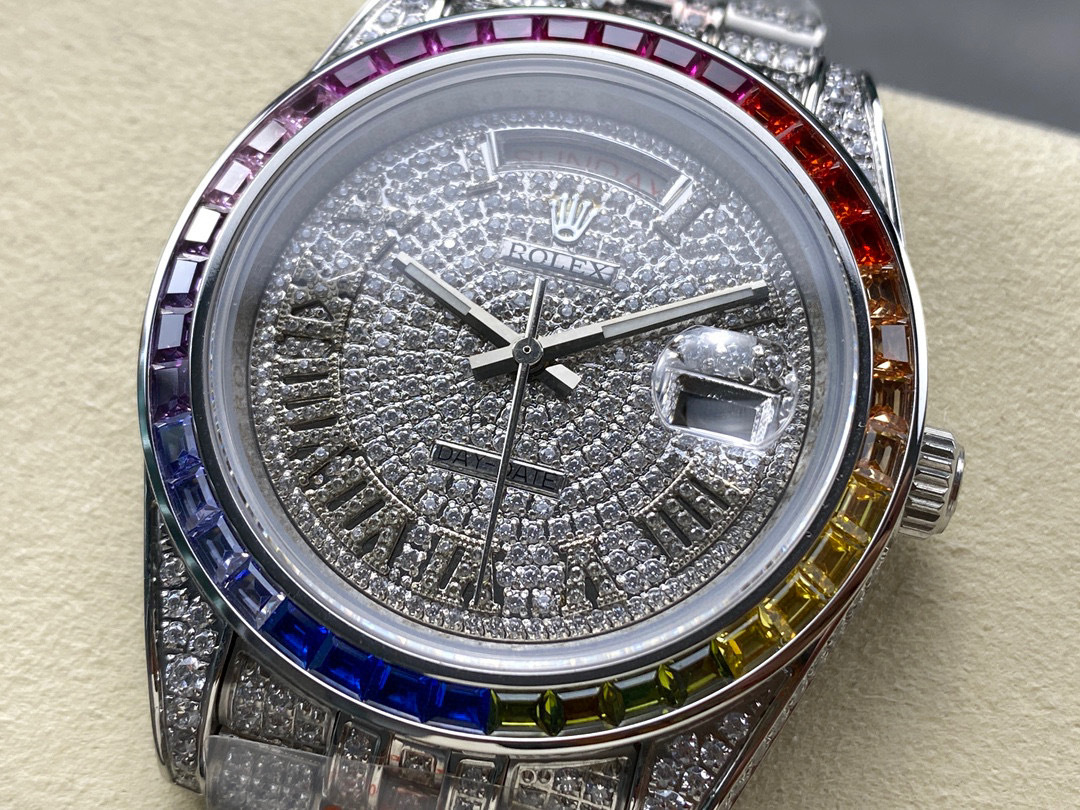 Rolex Fokus pada barangan kilang besar