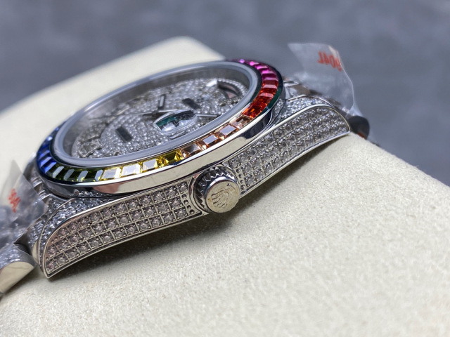 Rolex Fokus pada barangan kilang besar