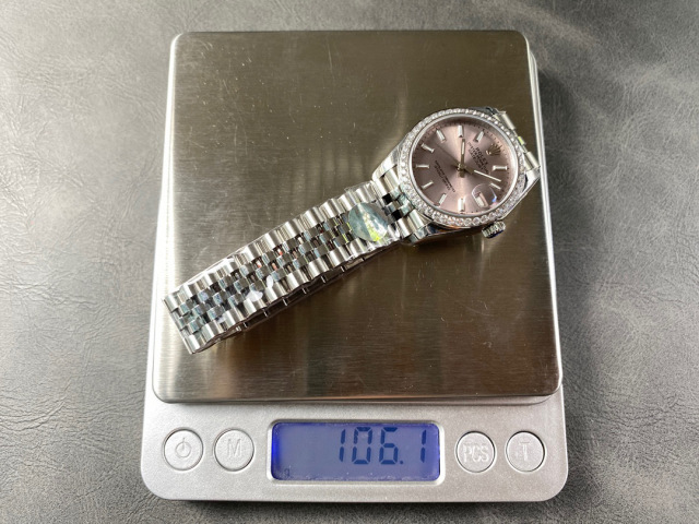 Rolex Fokus pada barangan kilang besar
