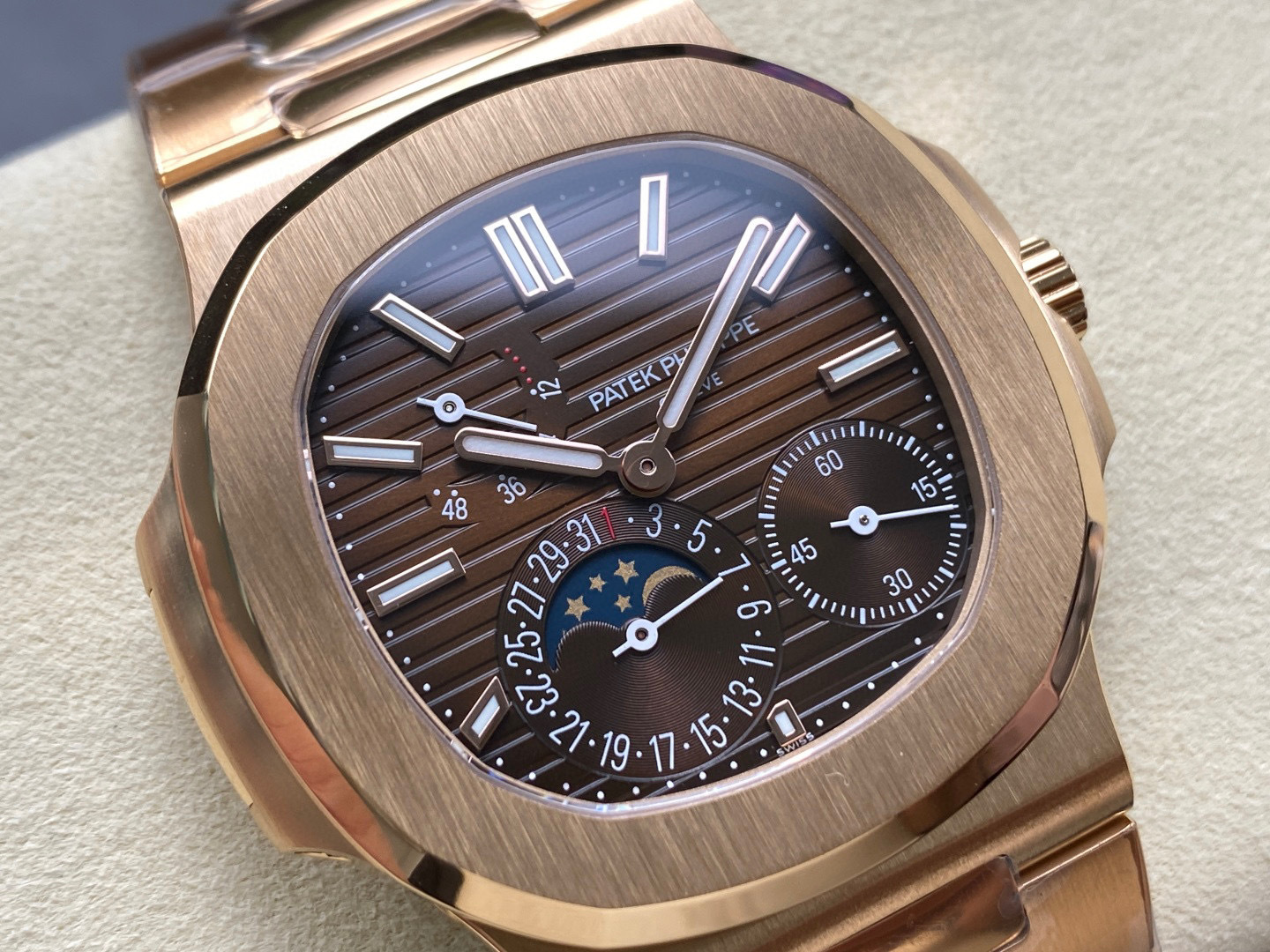Patek Philippe  Focus on big factory goods