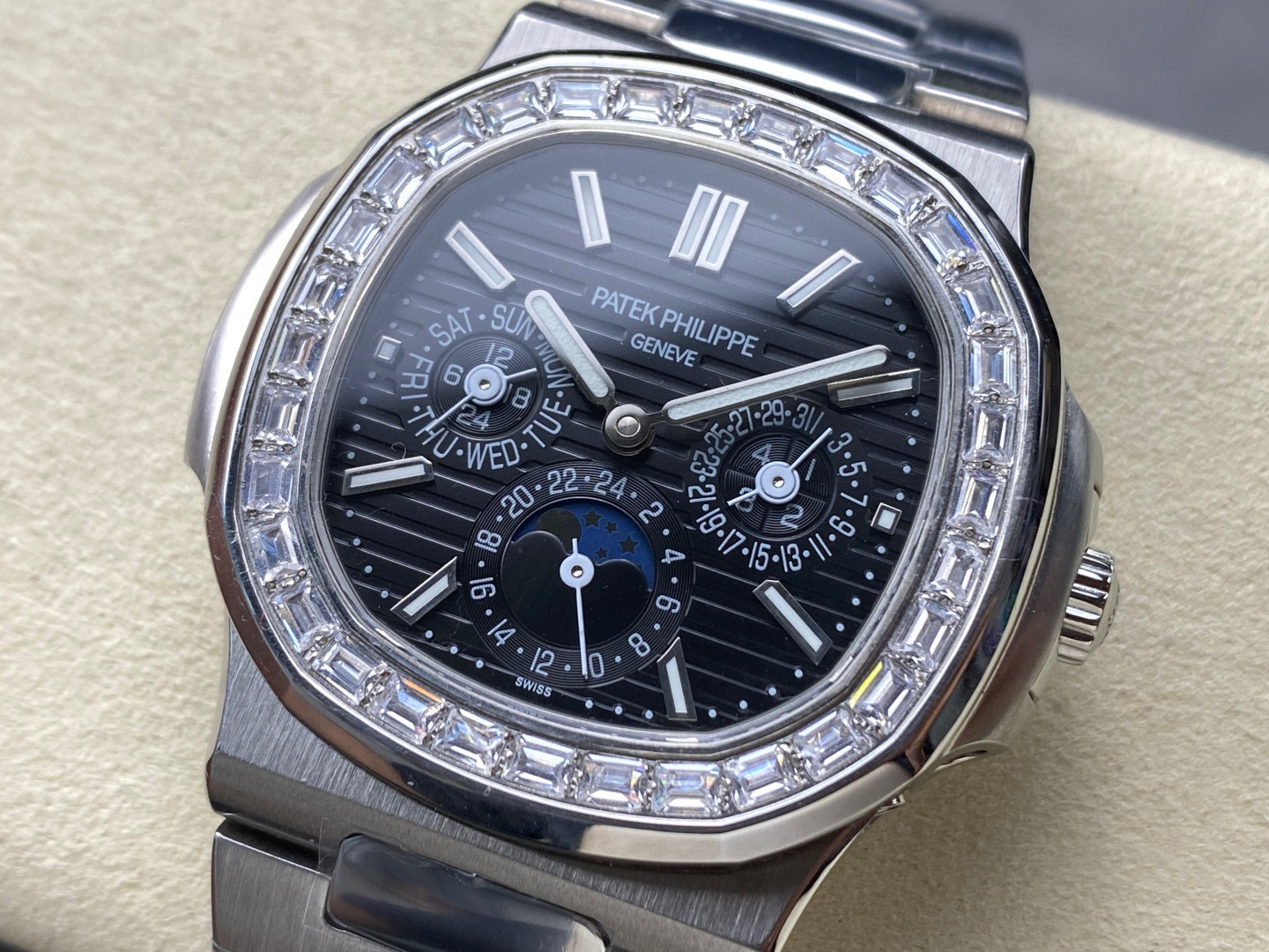 Patek Philippe  Focus on big factory goods