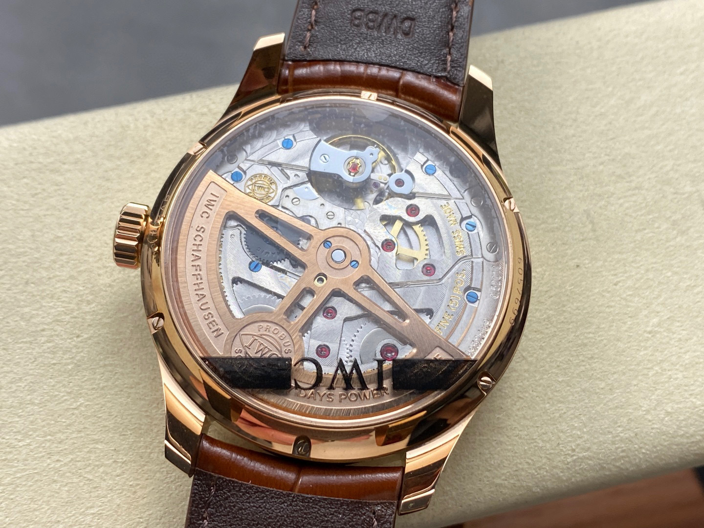 IWC Focus on big factory goods