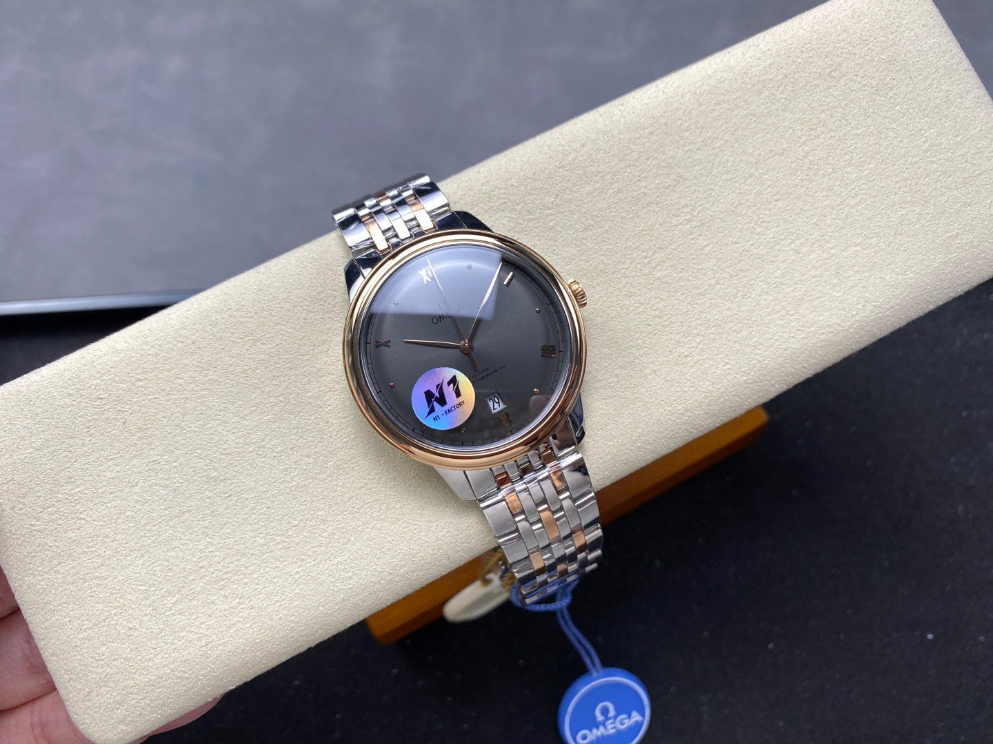 Omega Focus on big factory goods